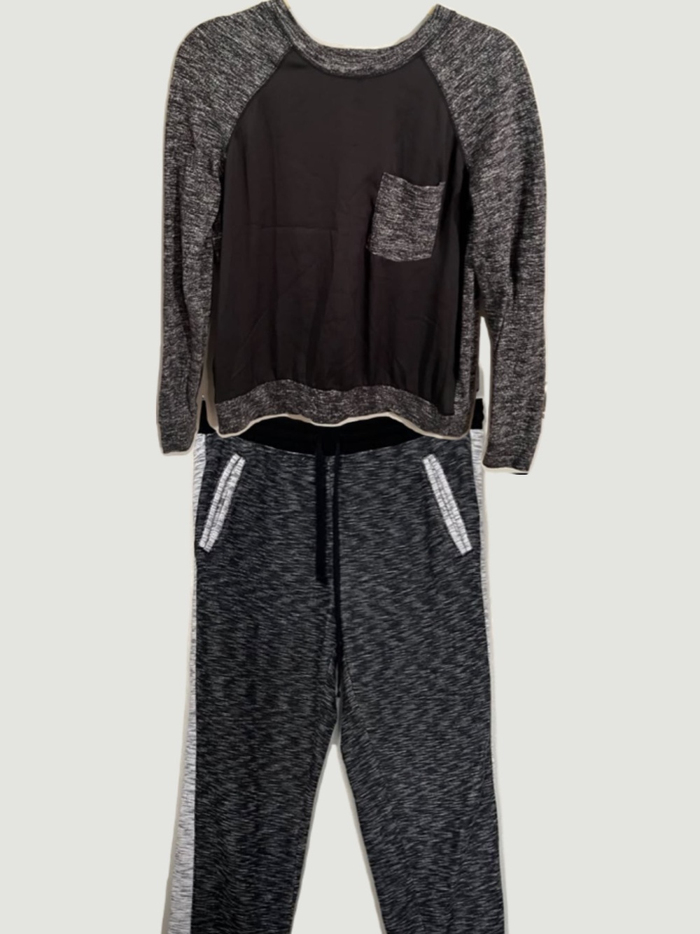 Lou & Grey Black and Gray Matching Set